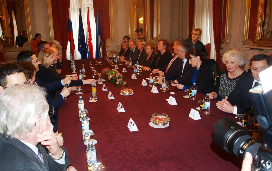 Sastanak s predsjednikom Državnog zbora Republike Slovenije Nj.E. Milanom Brglezom